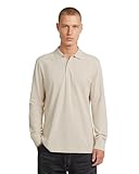Manches longues G-STAR Homme Polo Dunda Slim, Blanc (dk talc D27683-5864-A488), XL