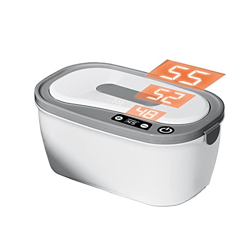 HMOIS Baby Wet Wipes Dispensador de Toallitas para Bebés, Estuche Grande con Luz LED, Temperatura Ajustable (Gris)