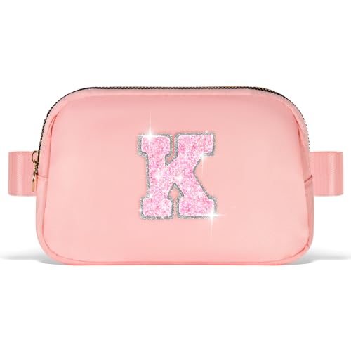 Image of Uygafly Gift for Teen Girls Kids Daughter Her - Birthday Gifts for 3 4 5 6 7 8 9 10 11 12 13 Year Old Girls,Fanny Pack Crossbody Bag Purse Belt Bag Cute Trendy Stuff | Peach,K