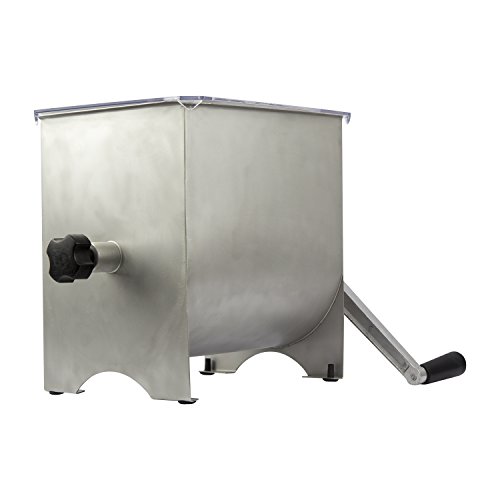 Chard MM-102, Meat Mixer with Stainless Steel Hopper, 20lbs , silver - Thumbnail 3