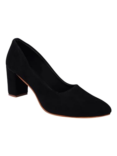 Image of TRYME Trendy&Fashion Pointed Pump Block Heel Sandals for Girls & Women