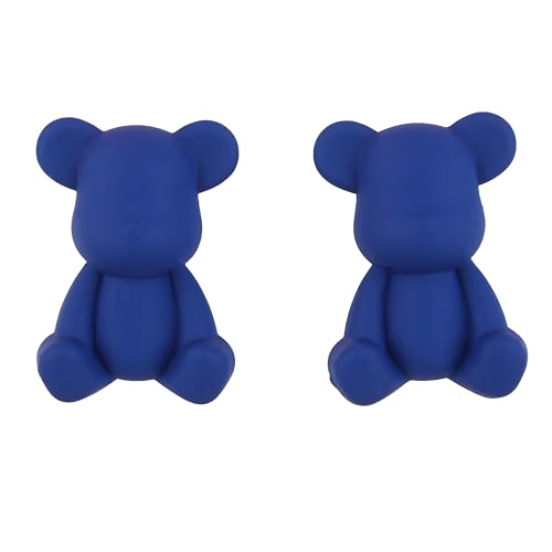 Image of Lucky Jewellery Designer Trendy Teddy And Rabbit Design Earring Stylish Teddy Bear Stud Earing | Cute Cartoon Earrings For Girls & Women (CHEP-TEDDY-PARENT)