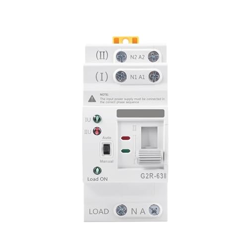 Commutateur de transfert automatique 220V sélecteur électrique inverseur source 40A