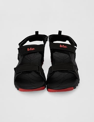Image of Lee Cooper LC9686E Men's Leather Sandal I Comfortable | Stylish Sandal for Men's Office & Business