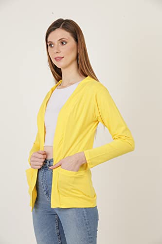 Image of Women's Cotton Pocket Shrug