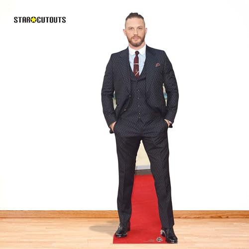 STAR CUTOUTS CS731 Tom Hardy Dapper Suit and Haircut, Cardboard, Multi-Colour, 3 x 59 x 175 cm