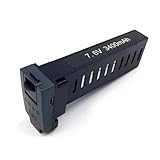 TSPFJX 7.6V 3400mAh Li-po Battery for ZLL Beast SG906 PRO, SG906 PRO2, SG906 MAX, SG906 MAX1 (Small Battery Box), Xinlin X193,CSJ X7 PRO,CSJ X7 PRO2,CSJ X7 PRO3 RC Drone Quadcopter 13.2 * 5.8 * 2.7cm