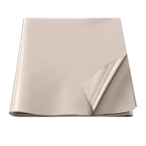 RF Shielding Fabric 59x39inch RFID Radiation Shielding Fabric Milita-ry Grade Blocking Cloth Shieldings RF Signal Blocking Prevents Radiation and electromagnetic Interference(Color:Silver)
