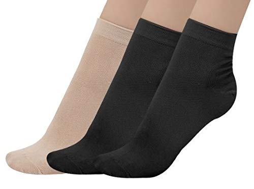 Women's Ankle Length Socks - Pack of 3 Pairs-image-15