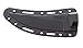 CRKT Clever Girl Fixed Blade Knife with Sheath: Powder Coated SK5 Steel, Upswept Blade, Textured Nylon Handle, Molle Compatible Sheath 2709,Black