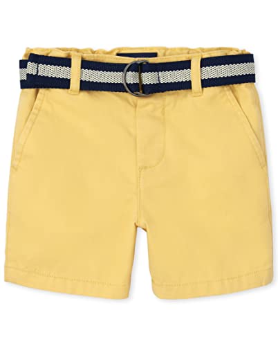 Image of The Children's Place Baby-Boys and Toddler Belted Chino Shorts