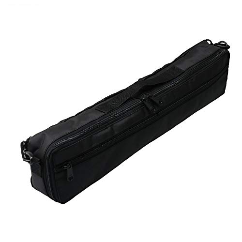 Waterproof Flute Case for 17 Holes Flute with Adjustable Shoulder Strap Black - Thumbnail 2