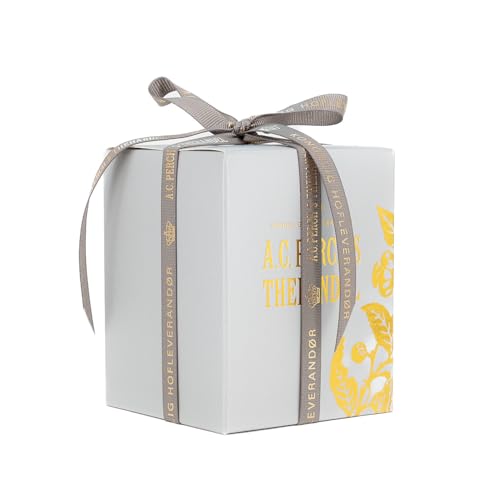 A.C. Perch’s White Temple Tee – Geschenkbox – 100 g loser Tee – Weißer Tee mit Früchten & Beeren – Natürliche Aromen – Elegante Geschenk‑ oder Aufbewahrungsdose