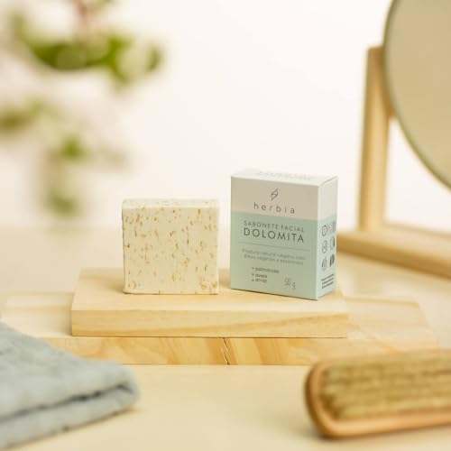 Herbia Sabonete Facial Dolomita Natural E Vegano