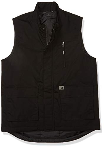 Wrangler Riggs Workwear Men's Foreman Vest, Black, Large