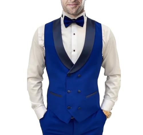 Men's Suits 3 Piece Formal Slim Fit Suit for Men Peak Lapel Blazer Pants Vest Men Tuxedo Party Dinner Prom3