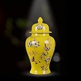 Photo Gallery metteor vaso in ceramica, vasi in ceramica per fiori per la casa, vasi in porcellana cinese tradizionale antica blu e bianca per fiori (giallo) Photo Gallery metteor vaso in ceramica, vasi in ceramica per fiori per la casa, vasi in porcellana cinese tradizionale antica blu e bianca per fiori (giallo)