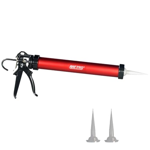 AWF PRO Sausage Caulking Gun with 3 Tips