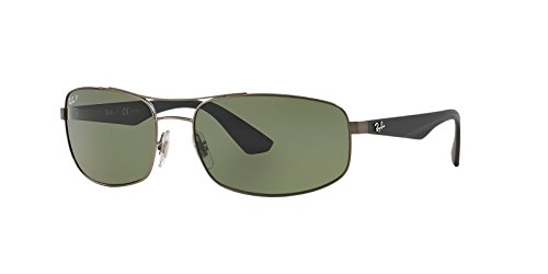 Image of Ray-Ban Mens Rb3527 Rectangular Sunglasses