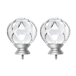 KAMANINA Endstücke Silber 2.5/2.2cm 2er-Pack