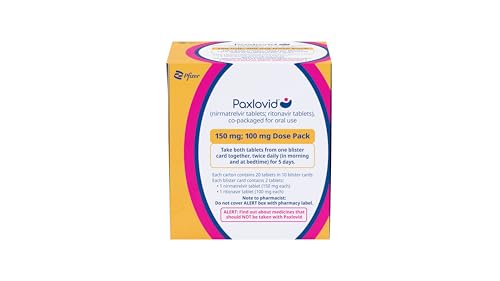 Amazon Pharmacy: PAXLOVID DOSE PACK 150 MG - 100 MG TAB Amazon Pharmacy: PAXLOVID DOSE PACK 150 MG - 100 MG TAB