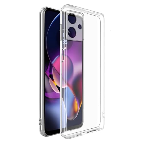 Image of COVERBLACK Rubber Back Cover for Motorola Moto G54 5G - Transparent