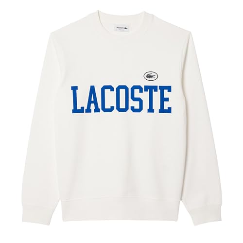 Lacoste Pull de jogging pour homme, farine, XS