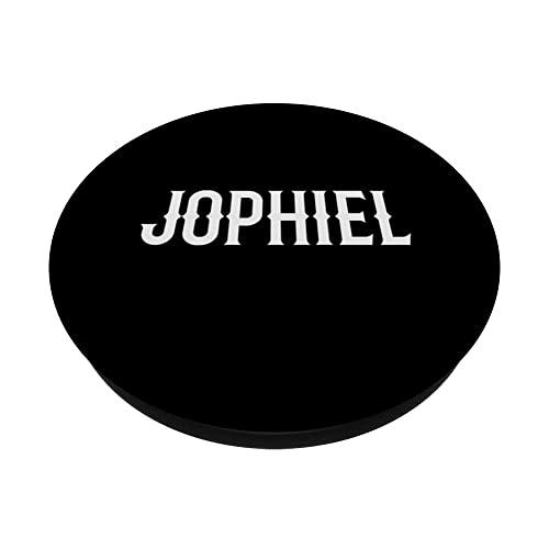 Saint Jophiel the Archangel Traditional Catholic Prayer PopSockets Swappable PopGrip, Black - Image 2