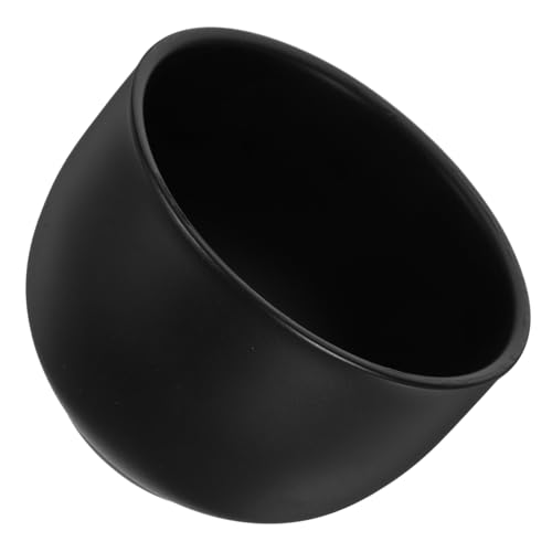 NOLITOY Men's Shaving Soap Bowl Delicate Stainless Steel Shave Bowl Multi-use Present for Barber