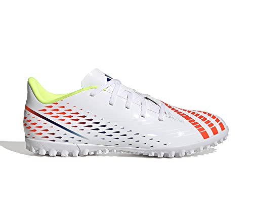 Chuteira Society Adidas Predator Edge.4 Masculino - Branco e Amarelo (br_footwear_size_system, adult, numeric, numeric_42)