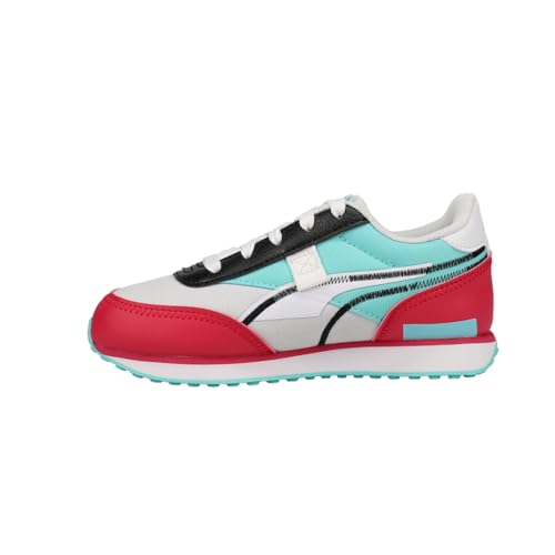 PUMA Kids Boys Future Rider Twofold Lace Up Sneakers Shoes Casual - Blue, Pink, White3
