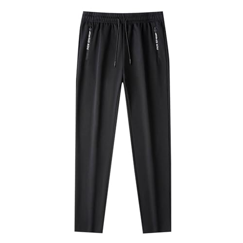 Pantalon décontracté homme jogging gris pour l'été et le travail