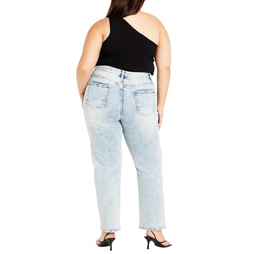 City Chic Women's Plus Size Jean - Harley Ayesha2