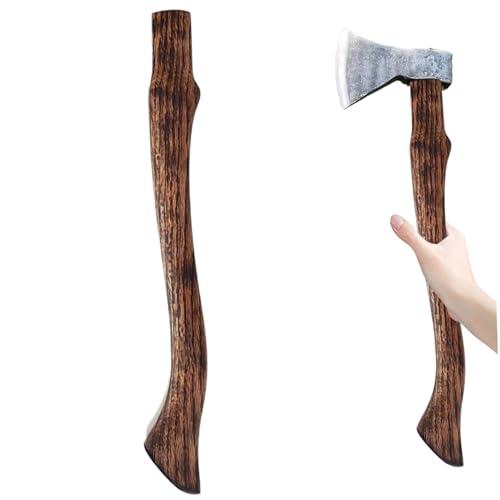 Poignée de hachette en hêtre anti-vibrations avec manche incurvé lisse - 7