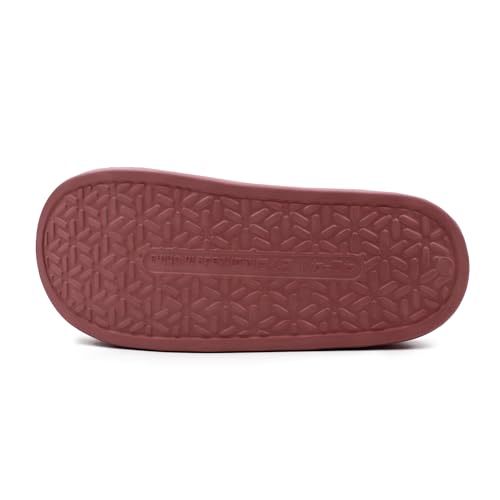 Image of VRITRAZ Women's Comfort Slip On Closed Toe Warm Winter House Clog Indoor Slipper with Cute Print and Degins