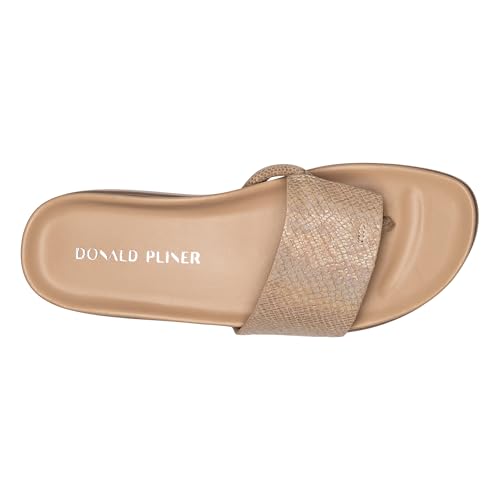 Image of Donald Pliner Women's Fifi Slide Sandals, Women's Summer Sandals, Women's Shoes, Comfortable Open-Toe Casual Flats