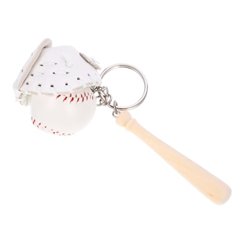 BESPORTBLE 2pcs Baseball Keychains for Women Softball Keychain Backpack Accessory Decorative Keyring Pendant for Birthday Present