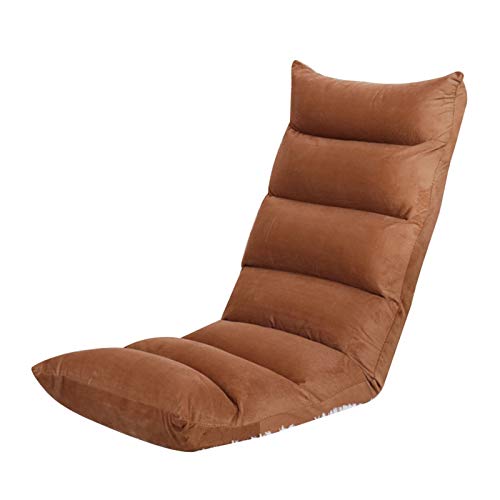 Chaise de sol dossier réglable 5 vitesses et housse lavable