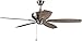 Craftmade SLN52SB5 Sloan?52" Ceiling Fan with Pull Chain, 5 Blades, Satin Brass