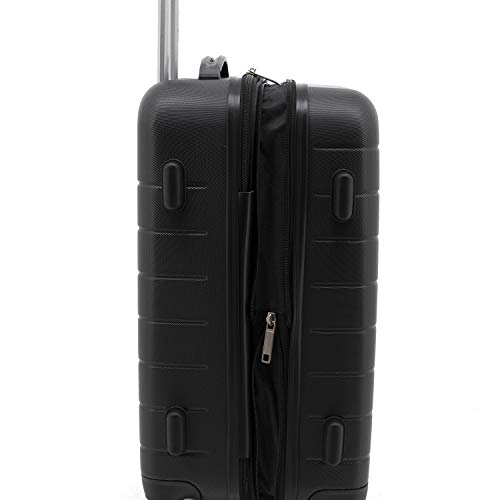 Wrangler 20" Smart Spinner Carry-On Luggage With Usb Charging Port ,Black #TOP3