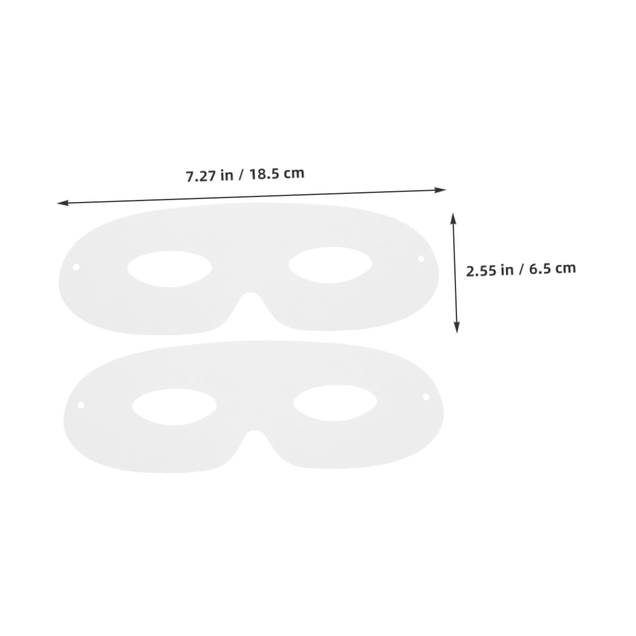 Toyvian 160 Pezzi Dipinta A Mano Maschera Maschera Vuota Per Cosplay Del Partito Maschera Mascherata Maschere Del Partito Vuote Maschere Di Carta Fai Da Te Maschera Di Ballo