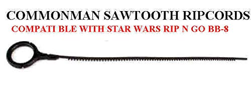 7 Commonman Sawtooth ripcords Compatible with Star Wars Rip N Go BB-8