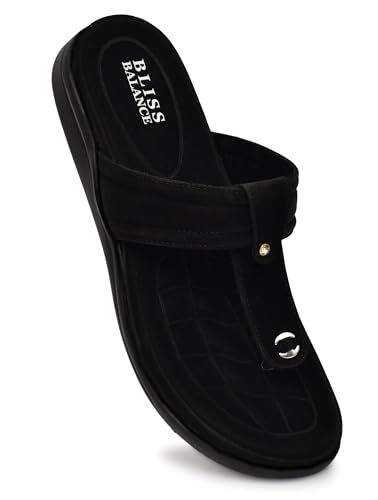 Image of Extra Soft Women's Comfortable Highcushioned Doctor Slippers|Flip-Flops Fashionable Casual & Stylish|Lightweight & Breathable Chappals|Outdoor Sandals Ladies&GirlsBB928