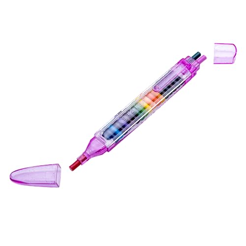 Giz de Cera Caneta Troca Ponta 20 Cores Hello Kitty Blister C/1 Und Leo&leo