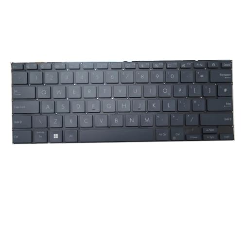 Clavier d'ordinateur portable Zenbook 14 OLED UX3403V UX3403VC rétroéclairé bleu version UK