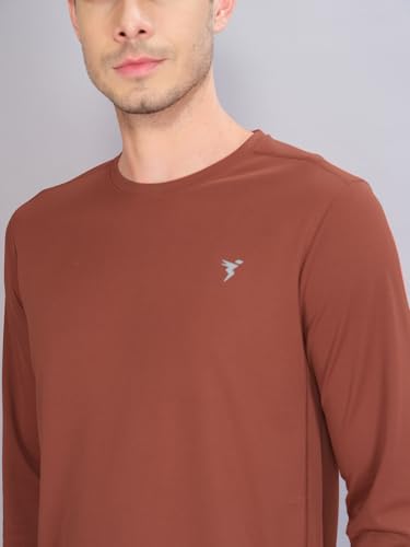 Image of TECHNOSPORT Men's Slim Fit T-Shirt - (MTOR17) Pack of 1