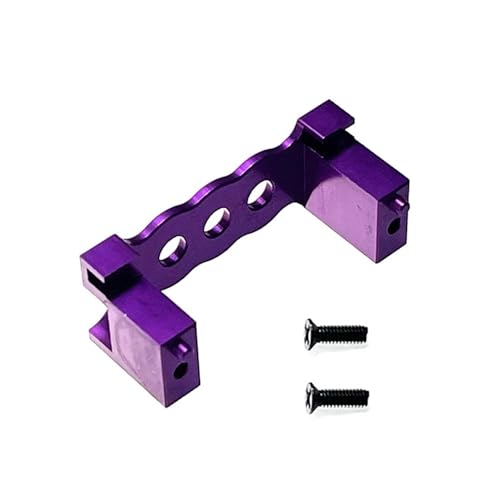 Boîtier de direction et base fixe de rechange violet pour voiture RC 144001 et 124016