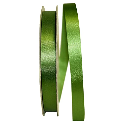 Reliant Ribbon 5100-043-03C Dyna Satin Ribbon, 5/8 Inch X 100 Yards, Moss
