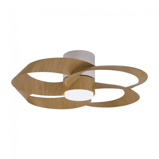 Ventilador de techo Rose madera LED 24W