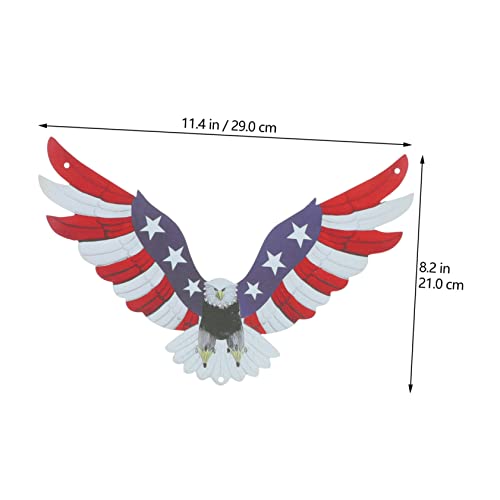 IMIKEYA-American-Eagle-Wall-Decoration-Retro-Wall-Art-Us-Flag-Wall-Art-Flag-Decor-Patriotic-Eagle-Wall-Art-Patriotic-Country-Wall-Art-Metal-Decor-Decoration-Iron-Statue-Animal IMIKEYA American Eagle Wall Decoration Retro Wall Art Us Flag Wall Art Flag Decor Patriotic Eagle Wall Art Patriotic Country Wall Art Metal Decor Decoration Iron Statue Animal